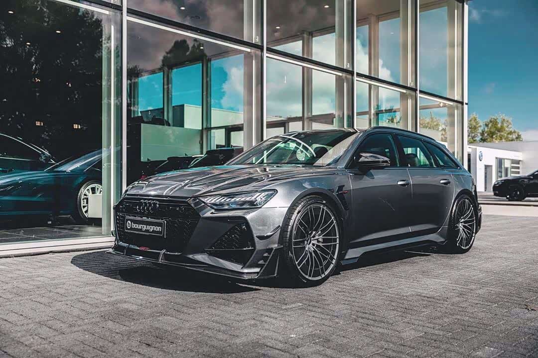 abt rs6-r,高级灰,质感十足