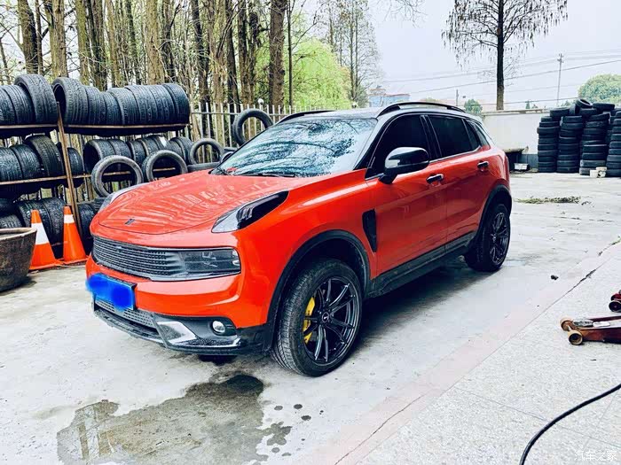 【图】领克01轮毂改装作业分享_领克01论坛_汽车之家论坛