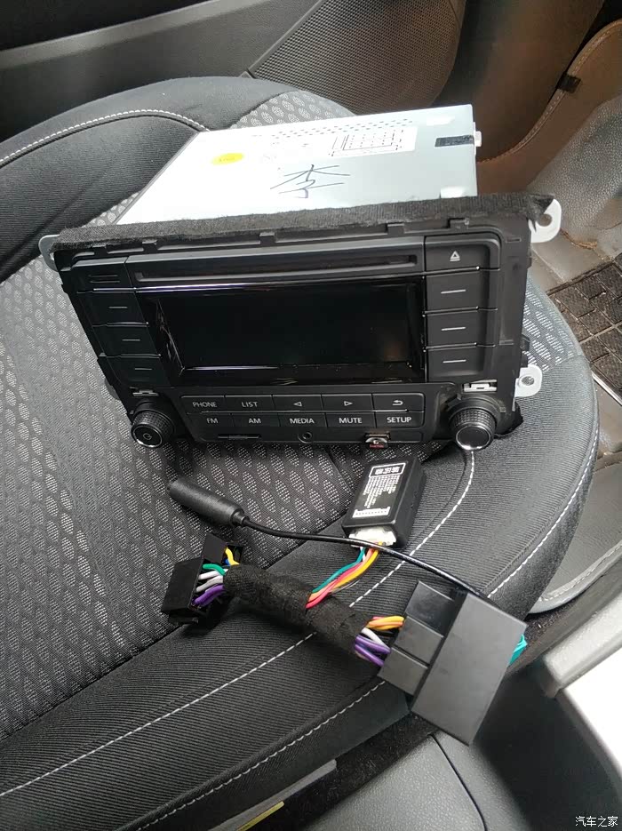 经典福克斯无损改大众蓝牙cd机