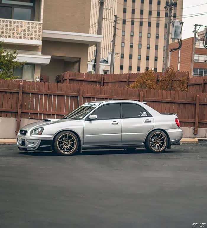 斯巴鲁翼豹wrx sti# 八代,干净利落!