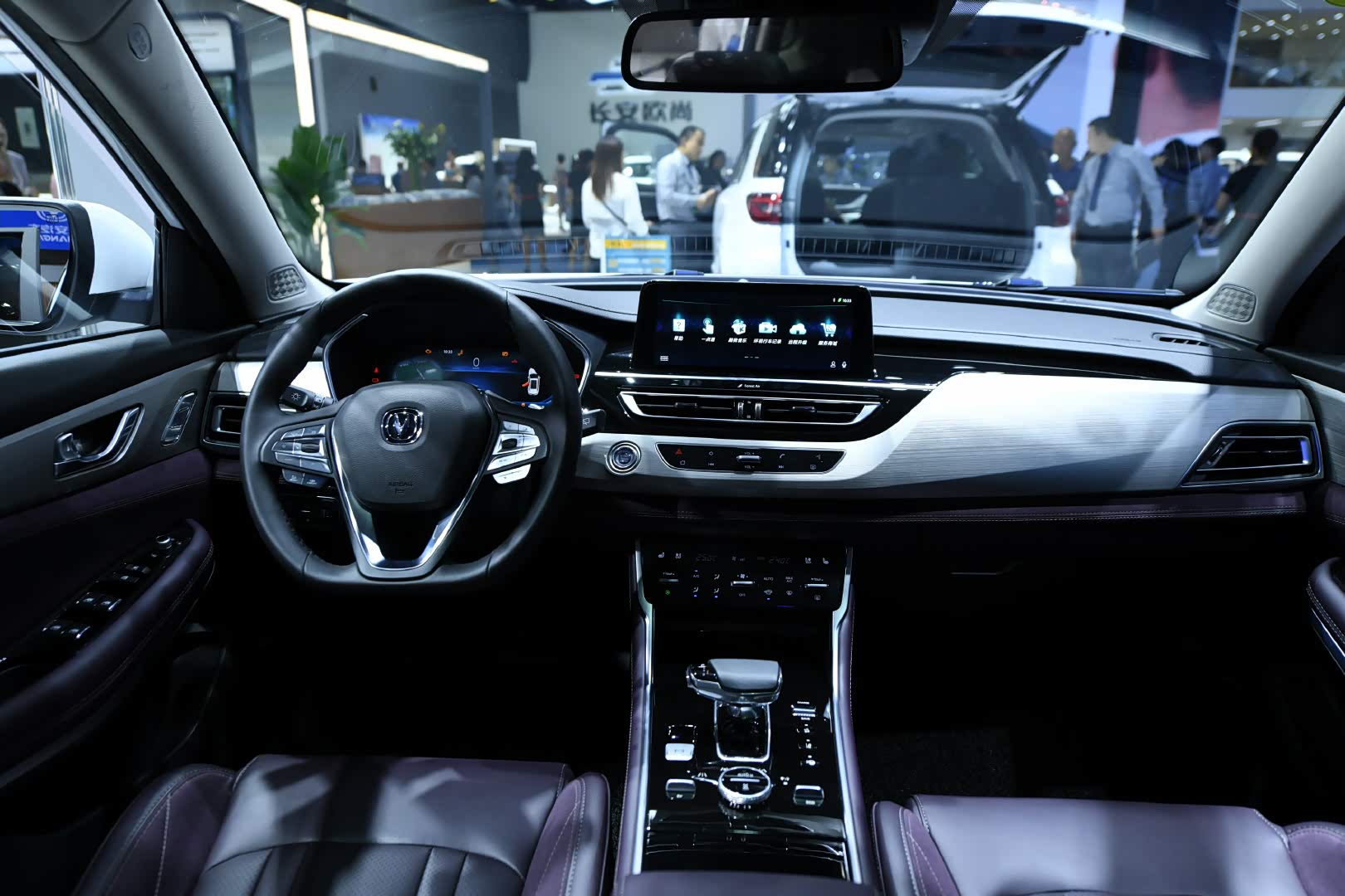 【图】长安这台车的内饰设计真心漂亮_逸动新能源论坛_汽车之家论坛