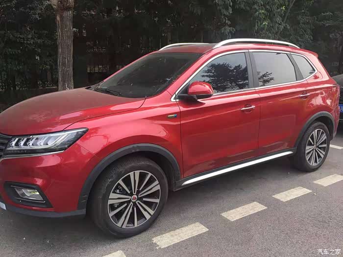 【图】红色魅力,大脸rx5_荣威rx5/rx5新能源论坛_汽车之家论坛