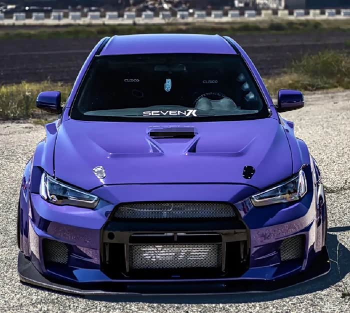 改装分享三菱lancerevo10g细腻的凶悍