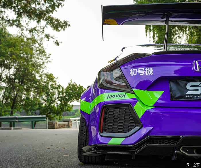 【图】【寻找最强改装】eva初号机参上!_思域论坛_汽车之家论坛