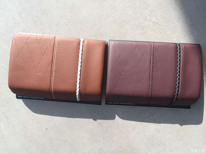 7系座椅个性化定制菱格纹全merino真皮内饰全部6种样版