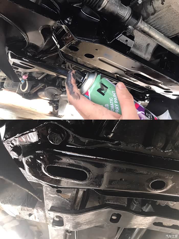 【图】五菱宏光底盘除锈喷漆翻新_五菱宏光论坛_汽车之家论坛