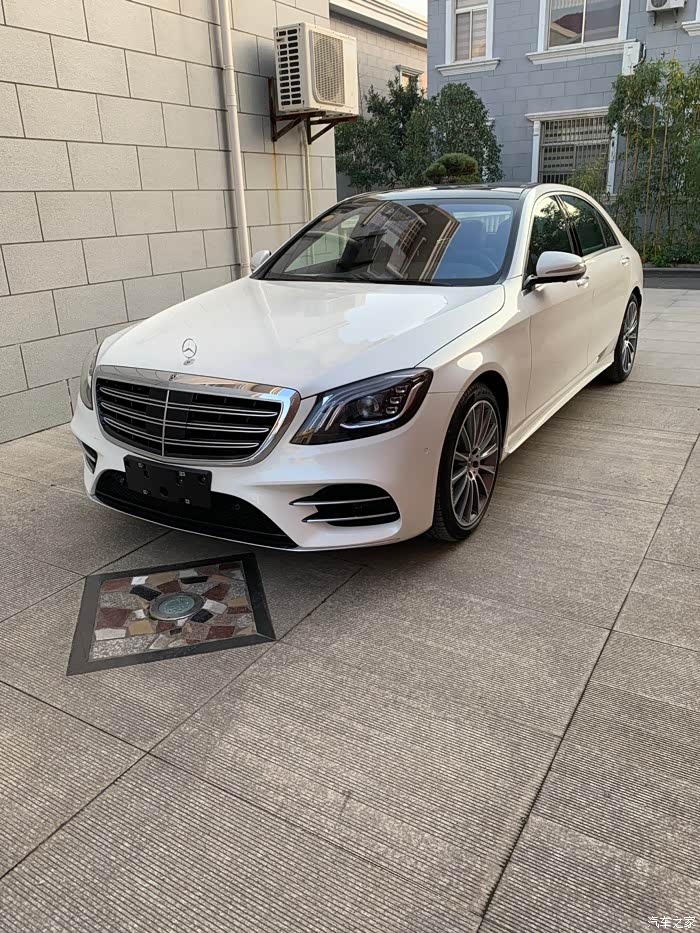 坚持白色!喜提s450四驱!_奔驰s级论坛_汽车之家论坛
