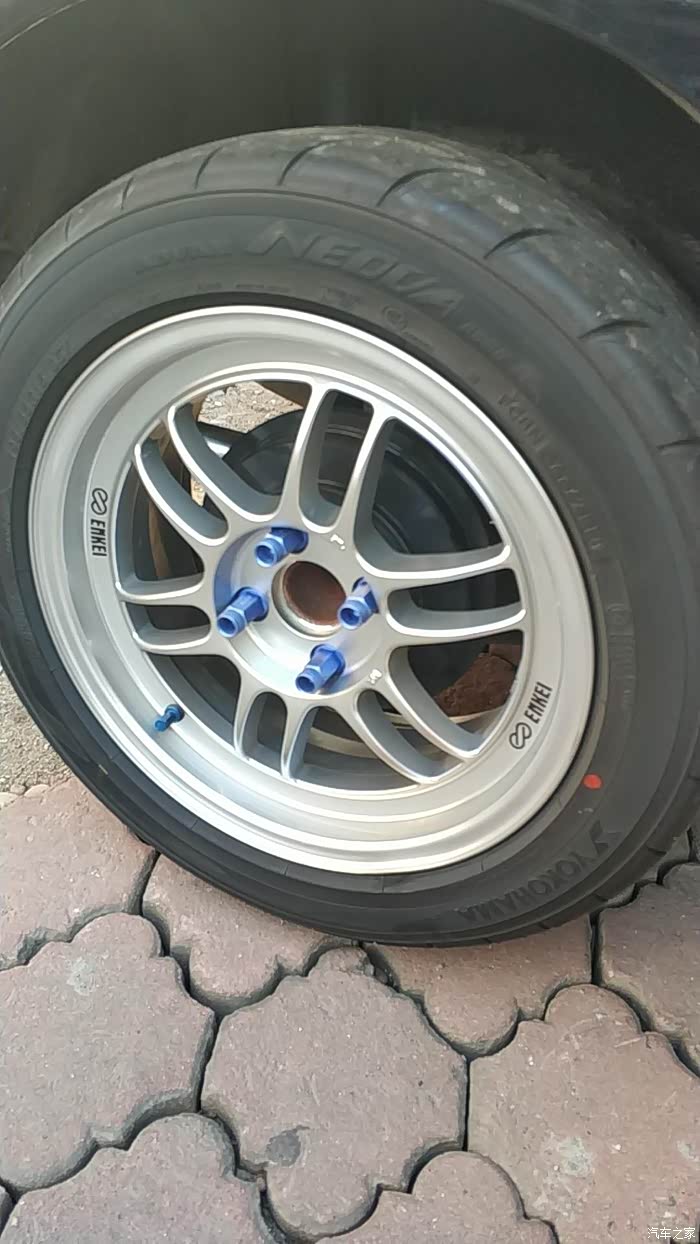 收购日本正品enkei rpf1 15寸轮毂