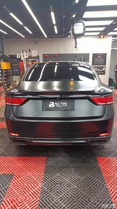 吉利博瑞国风版改色案例