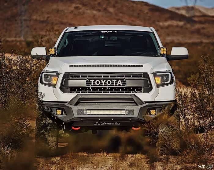 丰田坦途改装案例一组,素素的样子越野能力照样不弱