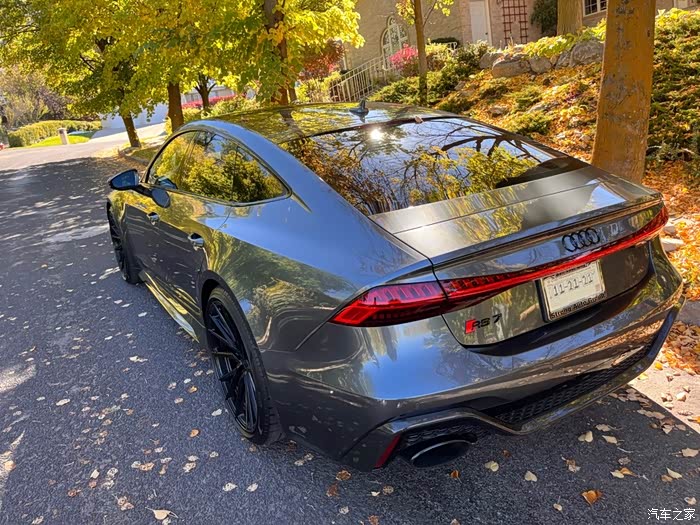 性能猛兽奥迪rs7提车