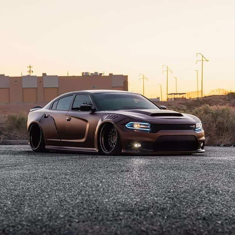 道奇charger,宽体战马改装,太惊艳不忍直视