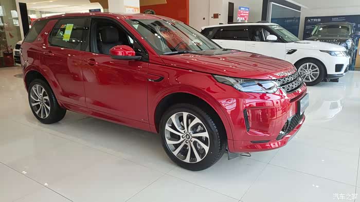 红色白色看车实拍