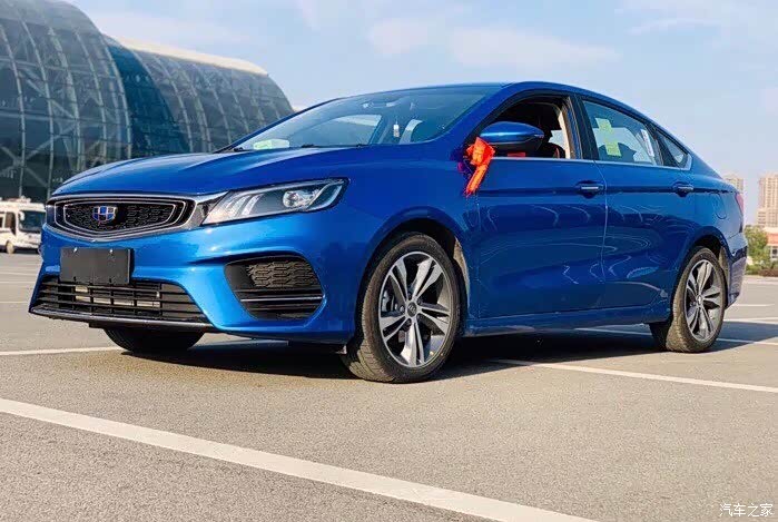 蓝色妖姬@吉利缤瑞