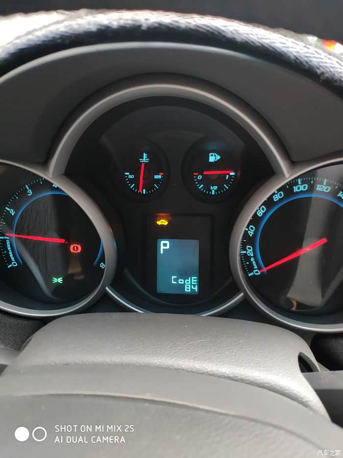 科鲁兹code8984报警问题