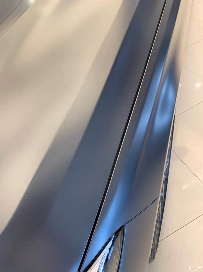 关于540i磨砂极地灰实车颜色