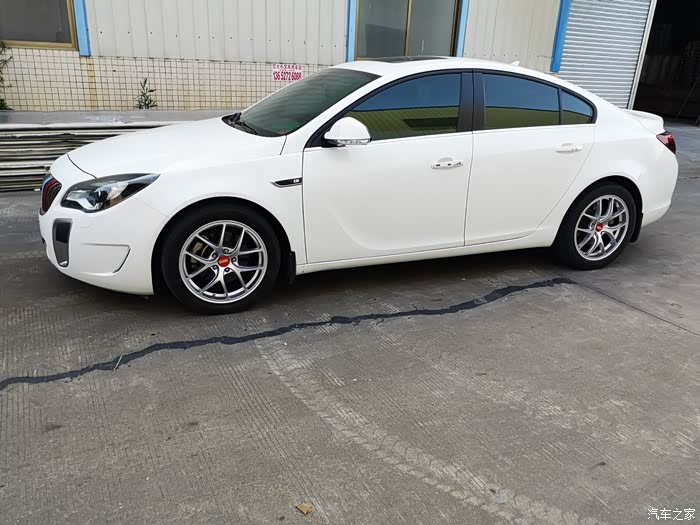 15款君威轮毂还原处理君威gs轮毂