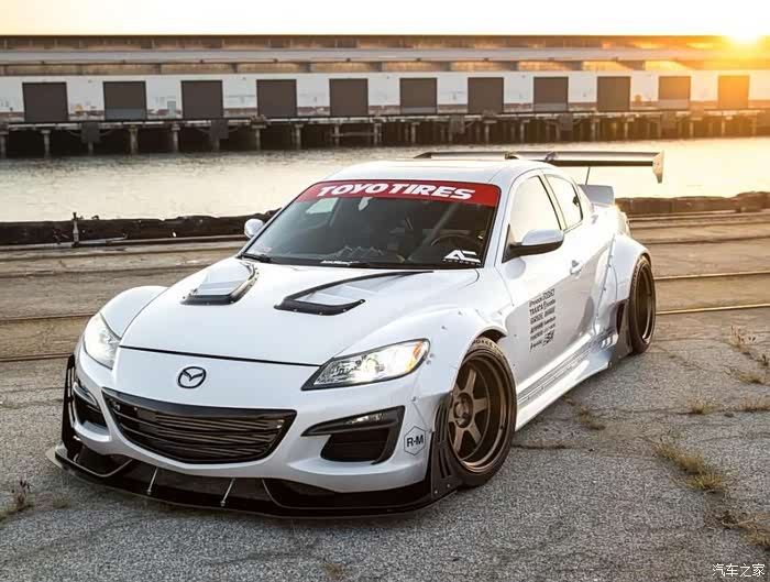 【图】rx8 rocket bunny情怀图献上一波_马自达rx-7论坛_汽车之家论坛