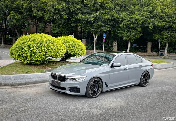【图】一直改车一直爽,540i改装第三阶段外观作业_宝马5系论坛_汽车之
