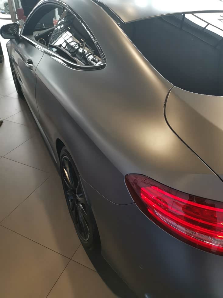 c300璨夜版提车你们想要的哑光灰来了