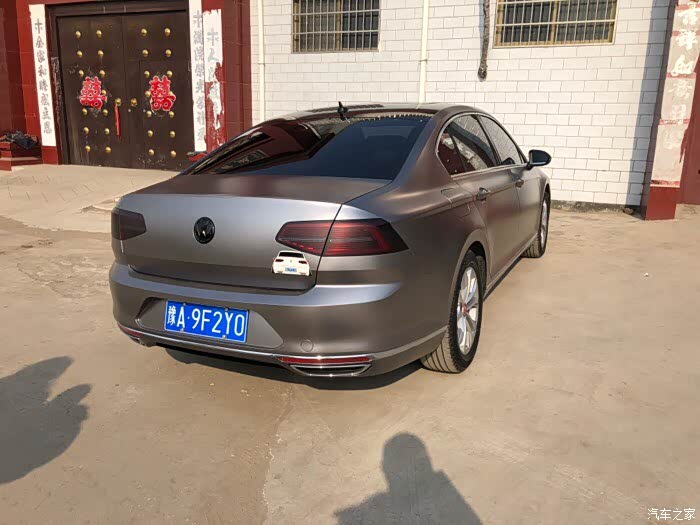 19迈腾改色电光宗灰大家看看怎么样