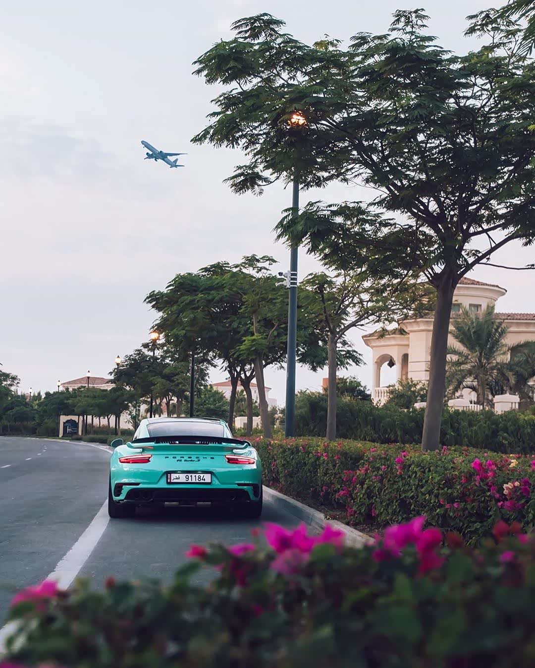 【图】porsche 911 turbo s 蒂芙尼绿_保时捷911论坛_汽车之家论坛