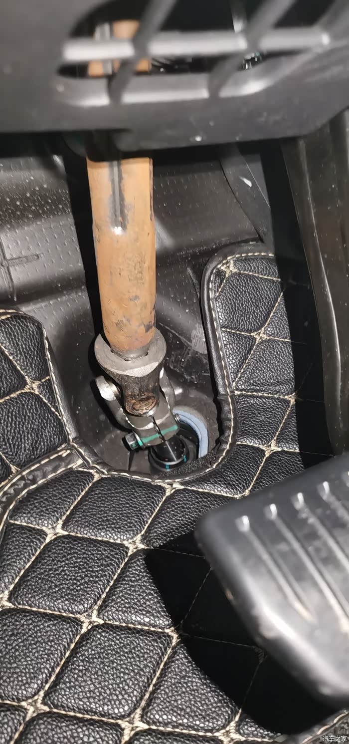 转向柱生锈问题才一年