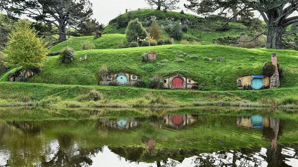 霍比屯, 《指环王》三部曲及《霍比特人》系列电影拍摄地