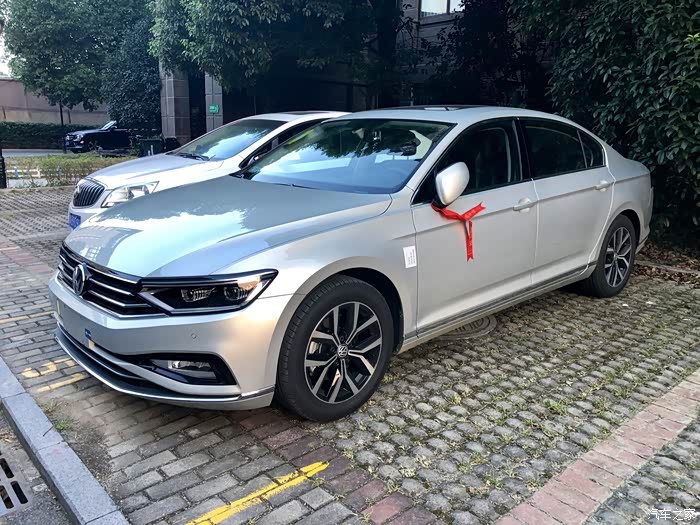 【图】【提车作业】人生中第二辆车:2020款280领先版凯撒金_迈腾论坛