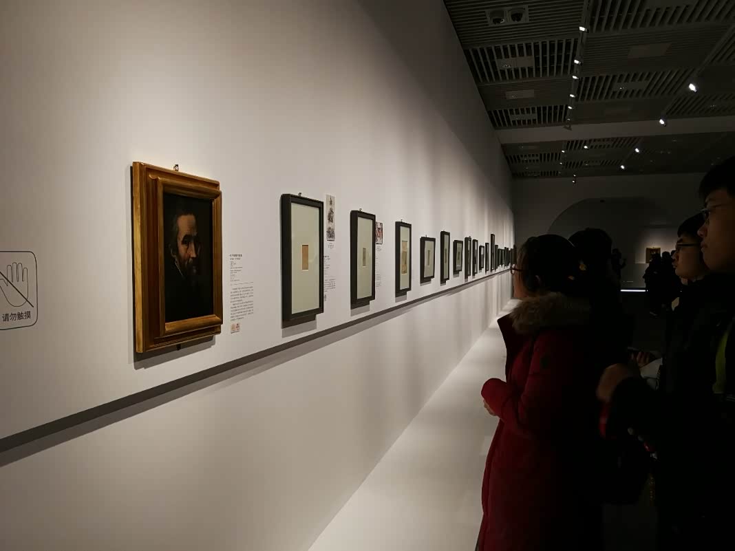 赴南京博物院瞻仰大师作品
