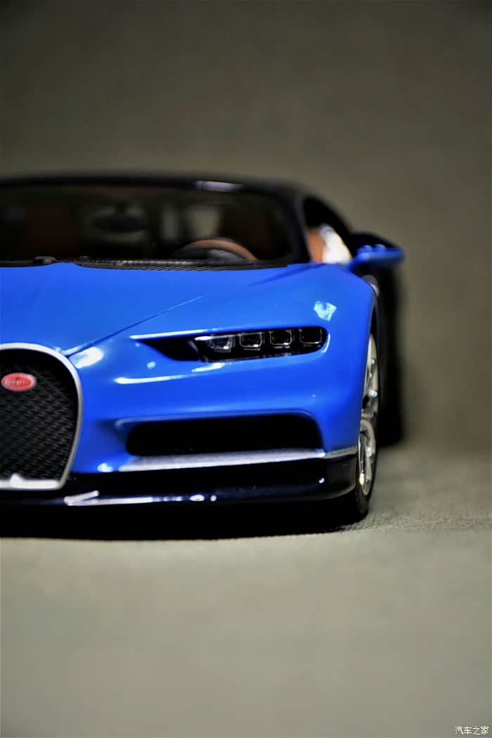 汽车界之极品布加迪chiron车模