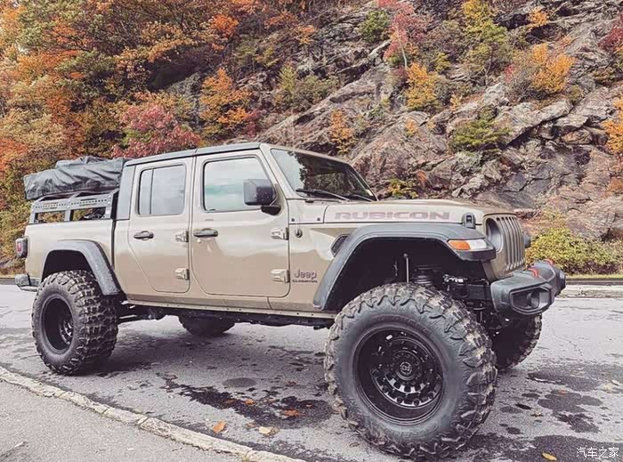 jeep wrangler jt改装,牧马人皮卡还是有点意思
