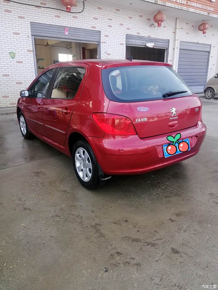 【图】法国原滋原味两箱307红色靓影驶来一路幸福_标致307论坛_汽车之