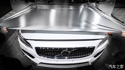 灰色北欧猎手 | 苏州沃尔沃v90改色电光金属深邃灰赏析_青少年论坛