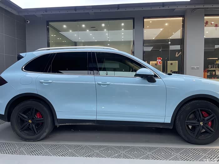 迎接春天的一款颜色改色膜冰川蓝