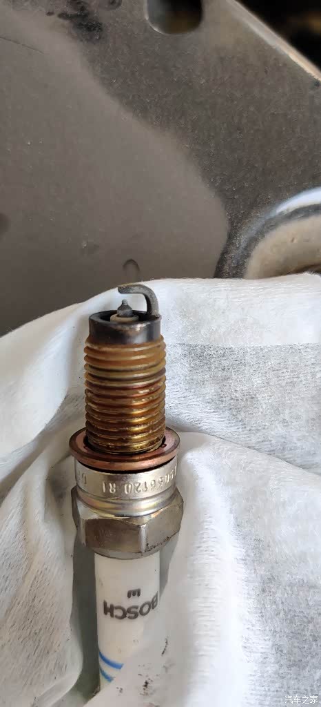 15速腾 1.4t 更换火花塞 检验长期万5亨斯曼效果