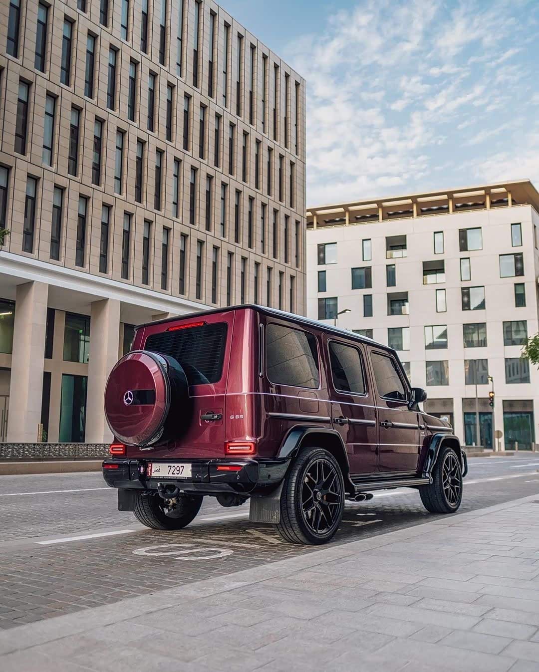 amgg63红色大g威武霸气