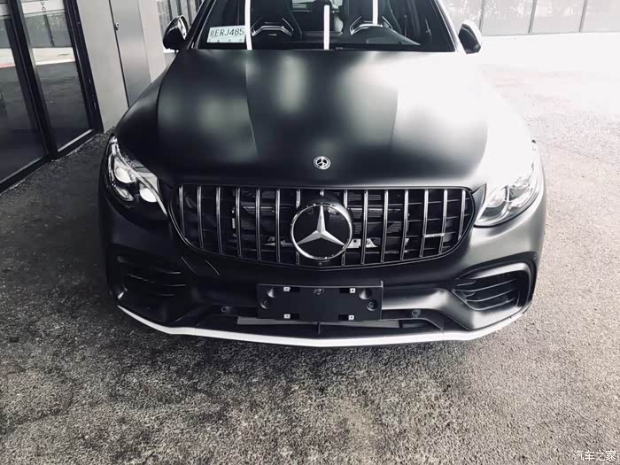 【图】glc300 外黑,贴哑光车衣 好看吗?_奔驰glc论坛_汽车之家论坛
