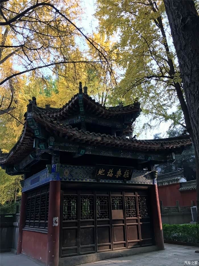 驾途观l,忆游文殊院