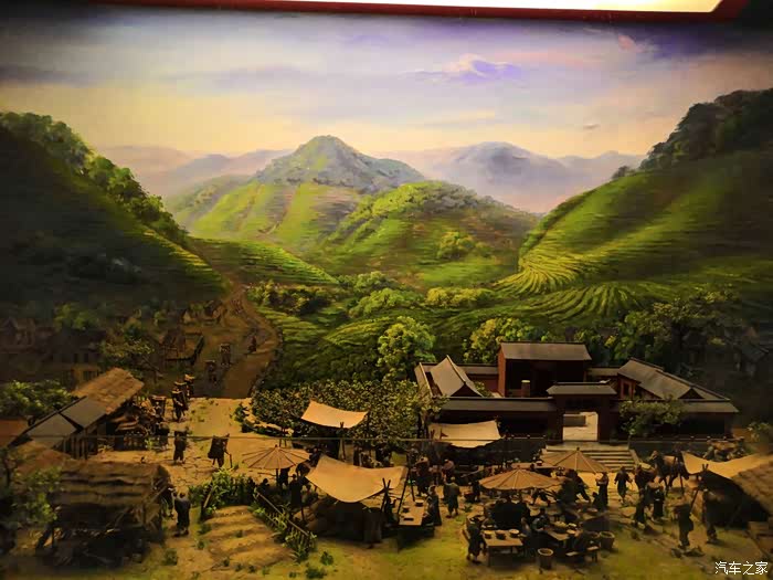 四川长安suv联盟陈哥参观蒙顶山茶史博物馆