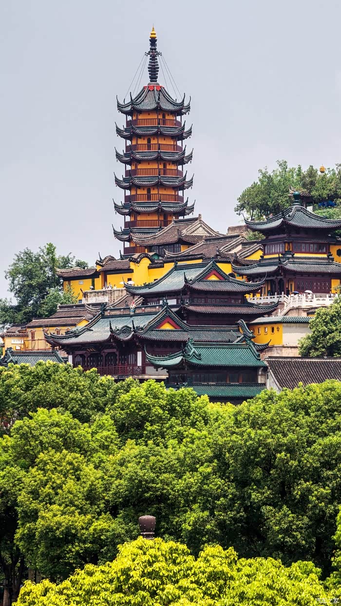 欣赏美景江苏镇江金山寺