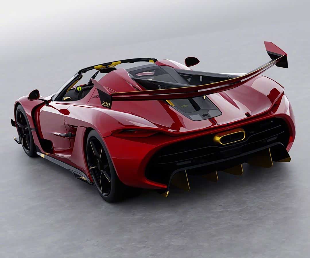 科尼塞克jesko敞篷版拉风