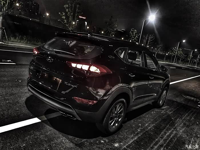 绍兴黑色途胜提车