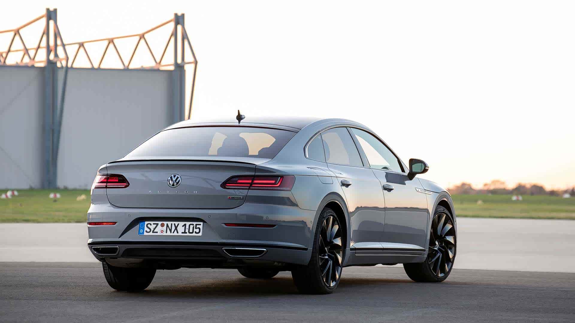 灰色的大众cc,不愧为最美大众