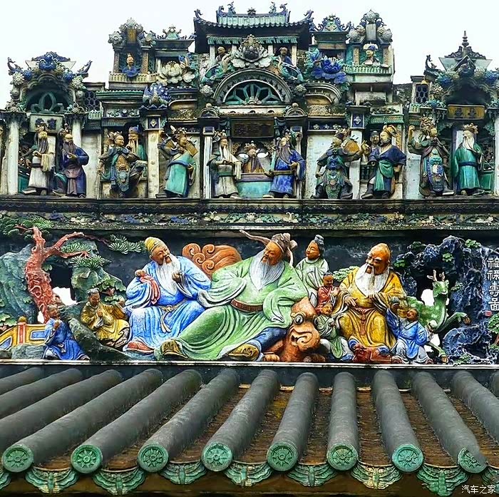 与观致7来广州听听陈家祠屋顶上的故事