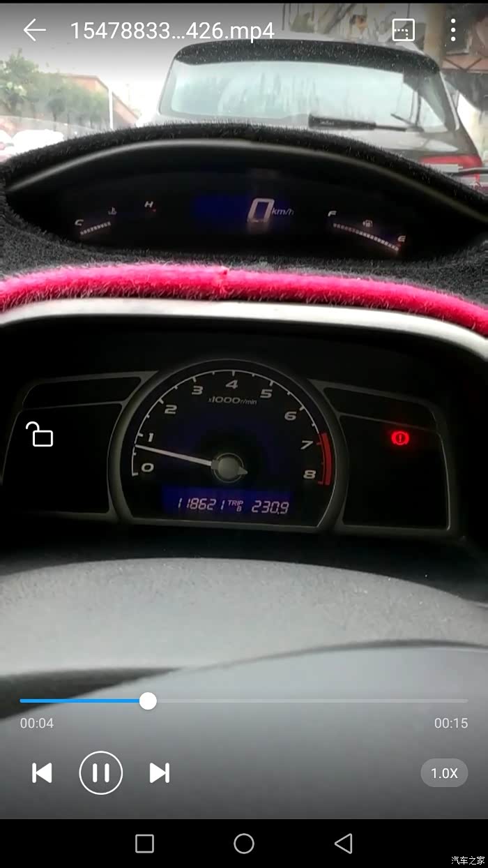 八代思域仪表盘中水温表油量表转速表和速度表自动归零问题闪