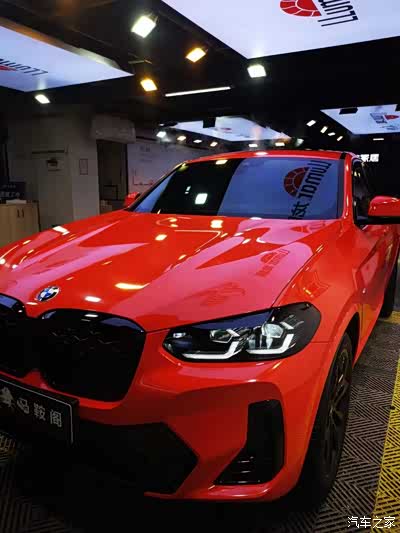 22款宝马x4改色熔岩橙,你会喜欢吗?_宝马x4论坛_手机汽车之家