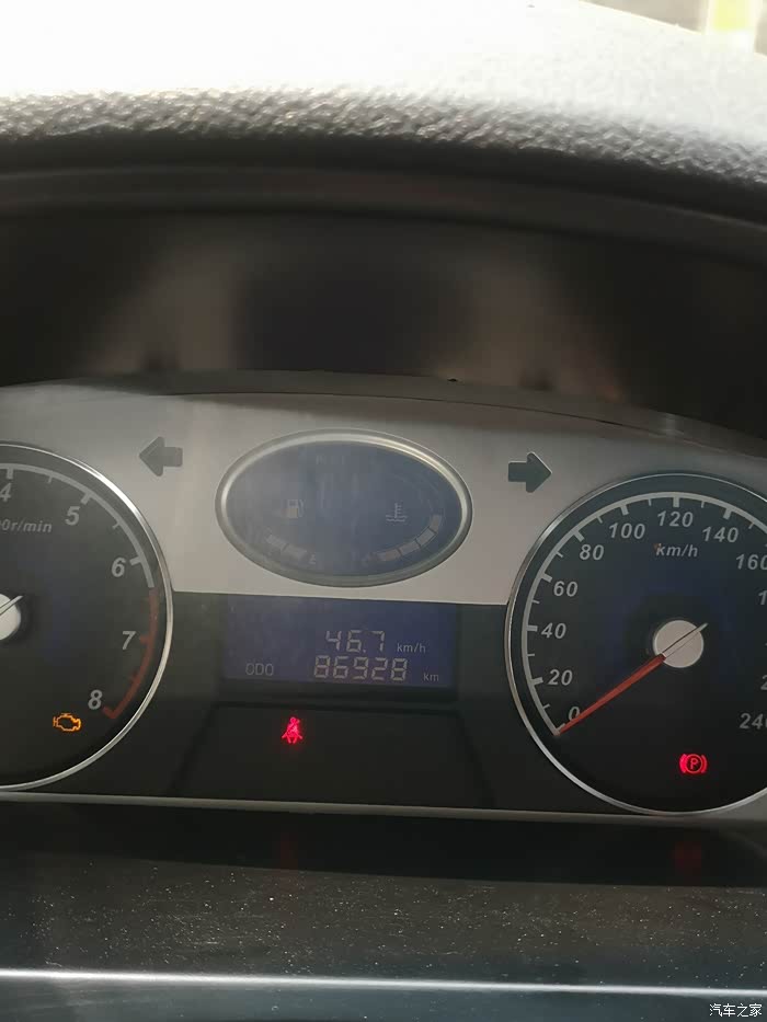 8年老帝豪油耗表现