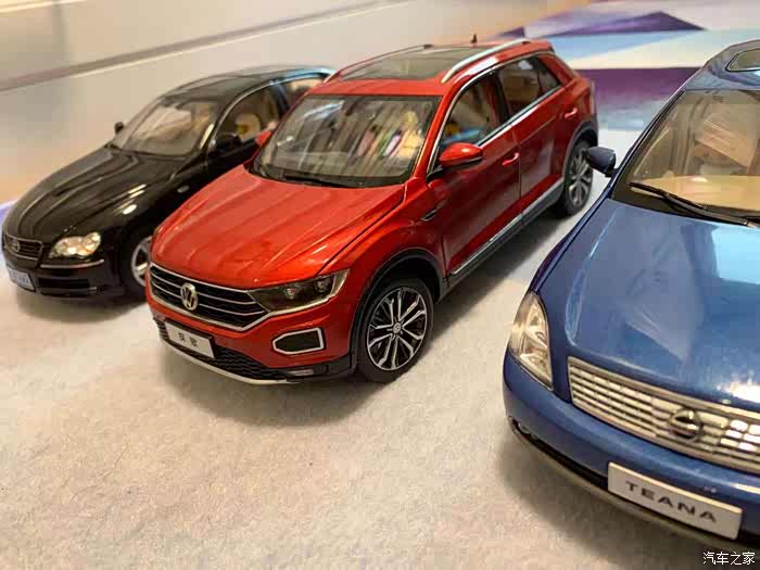 罕见色系玛雅红探歌车模闪亮登场