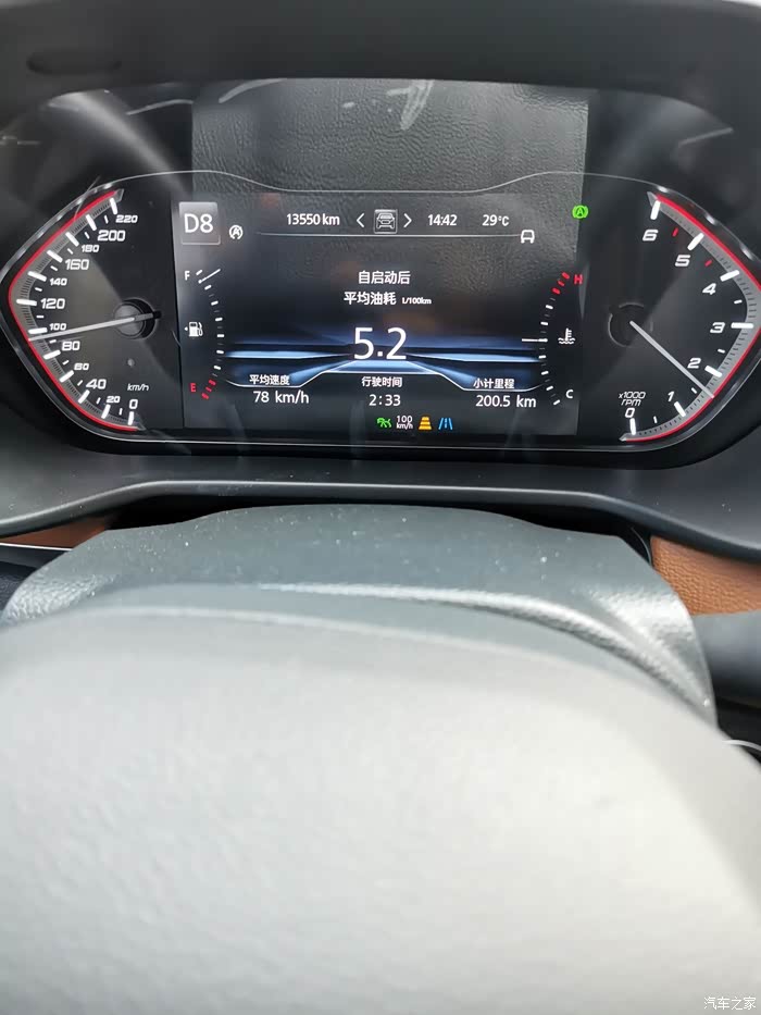 上汽大通d90pro柴油非承载式越野车高速公路定速油耗测试